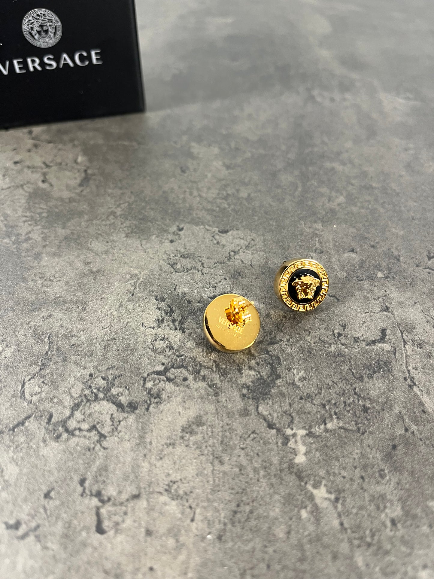 Boucles d'oreilles avec logo Versace