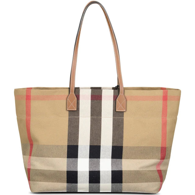 Burberry London Canvas Tote Bag