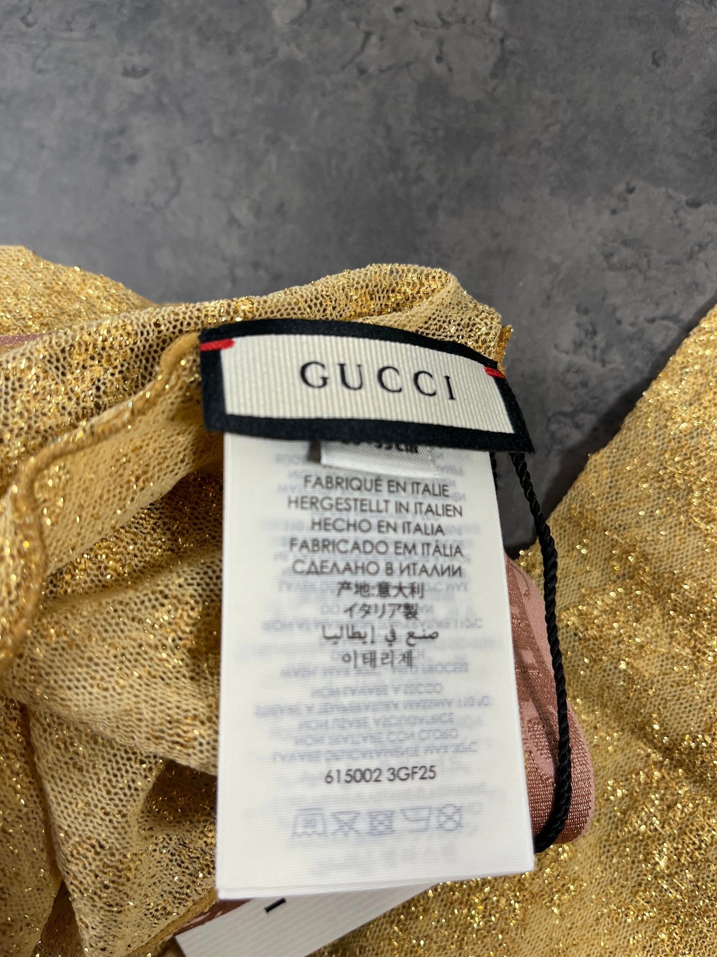 Gucci Gold Tights