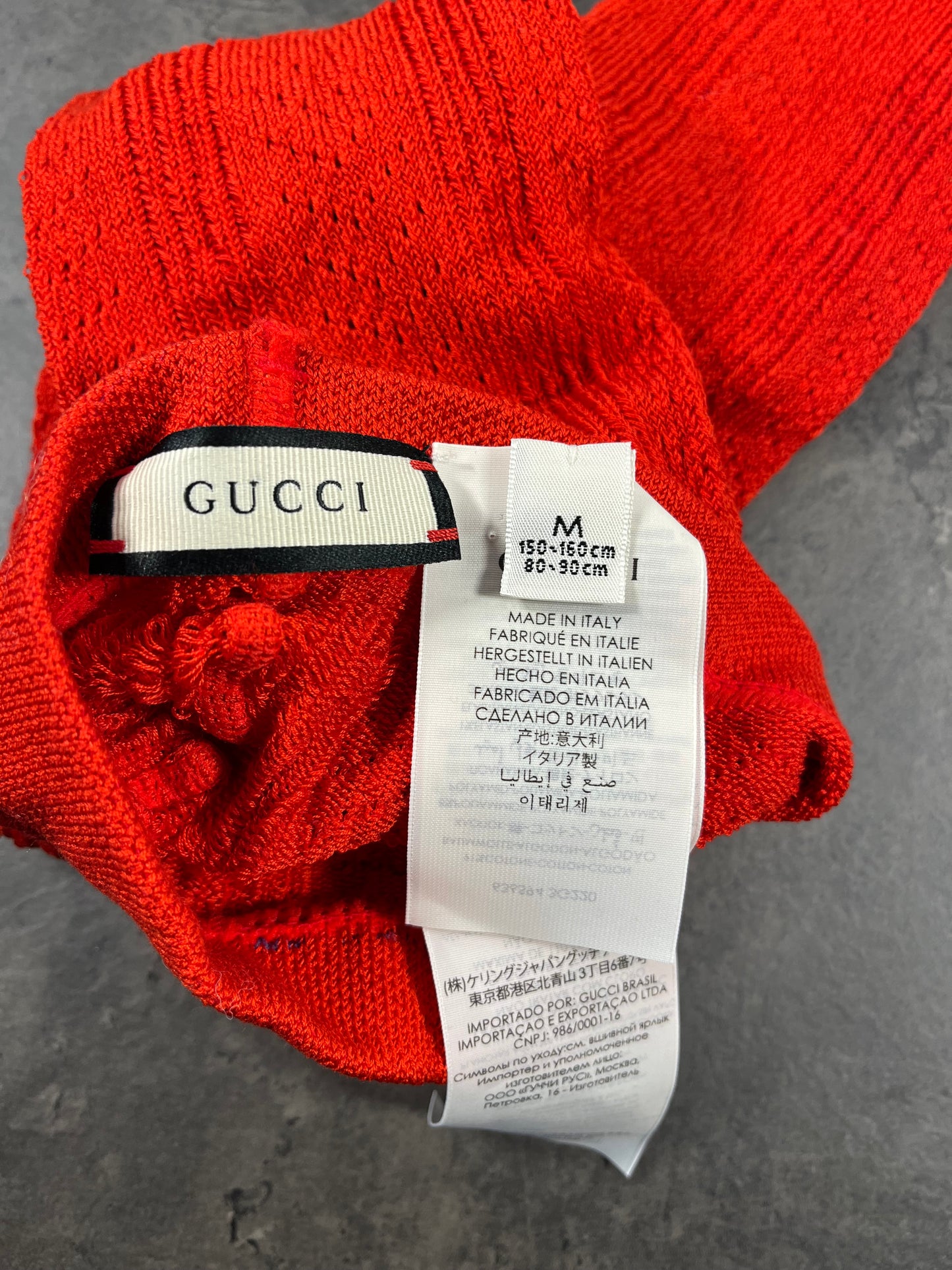 Gucci Red Tights