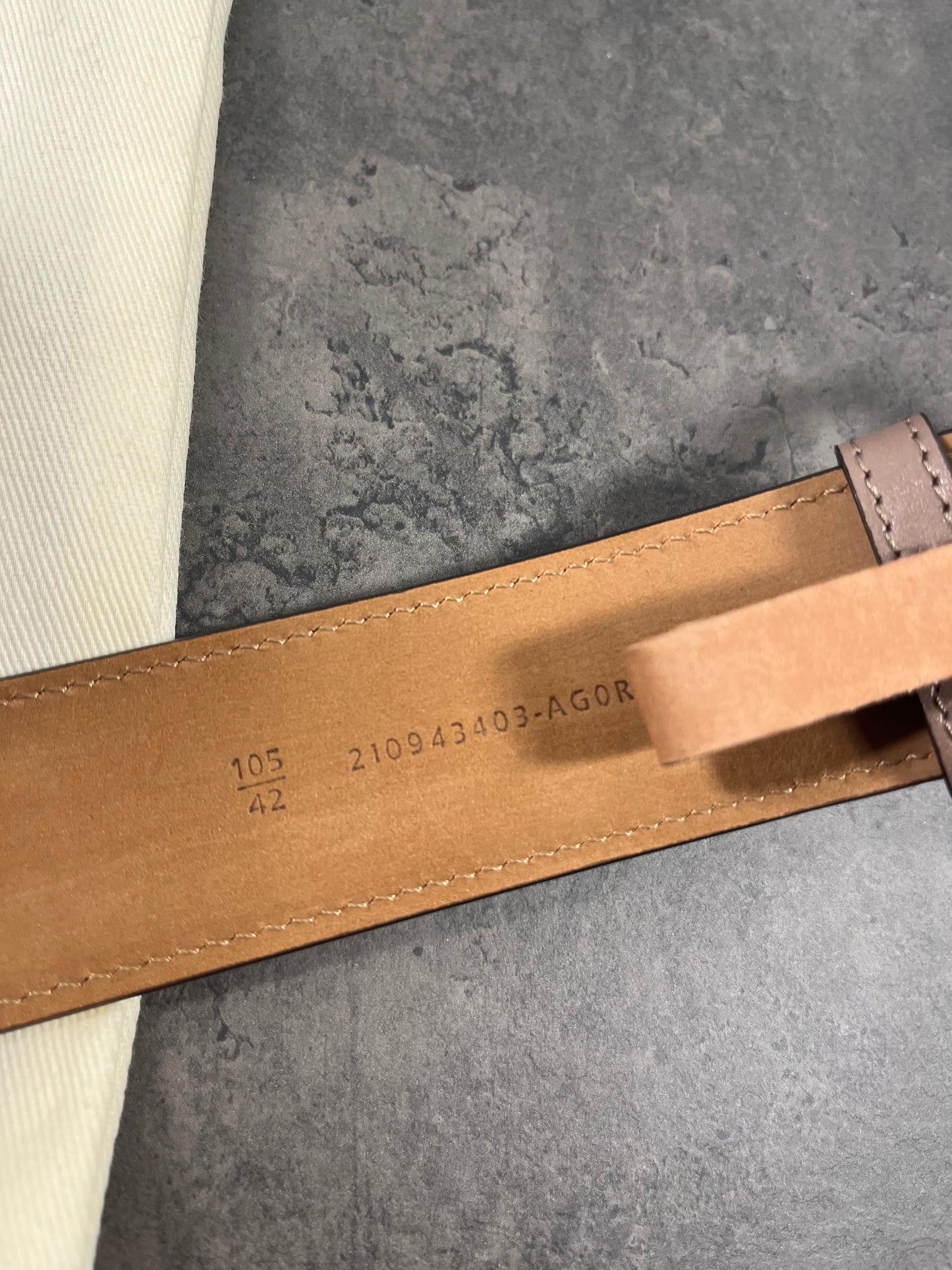 Fendi Leather Belt
