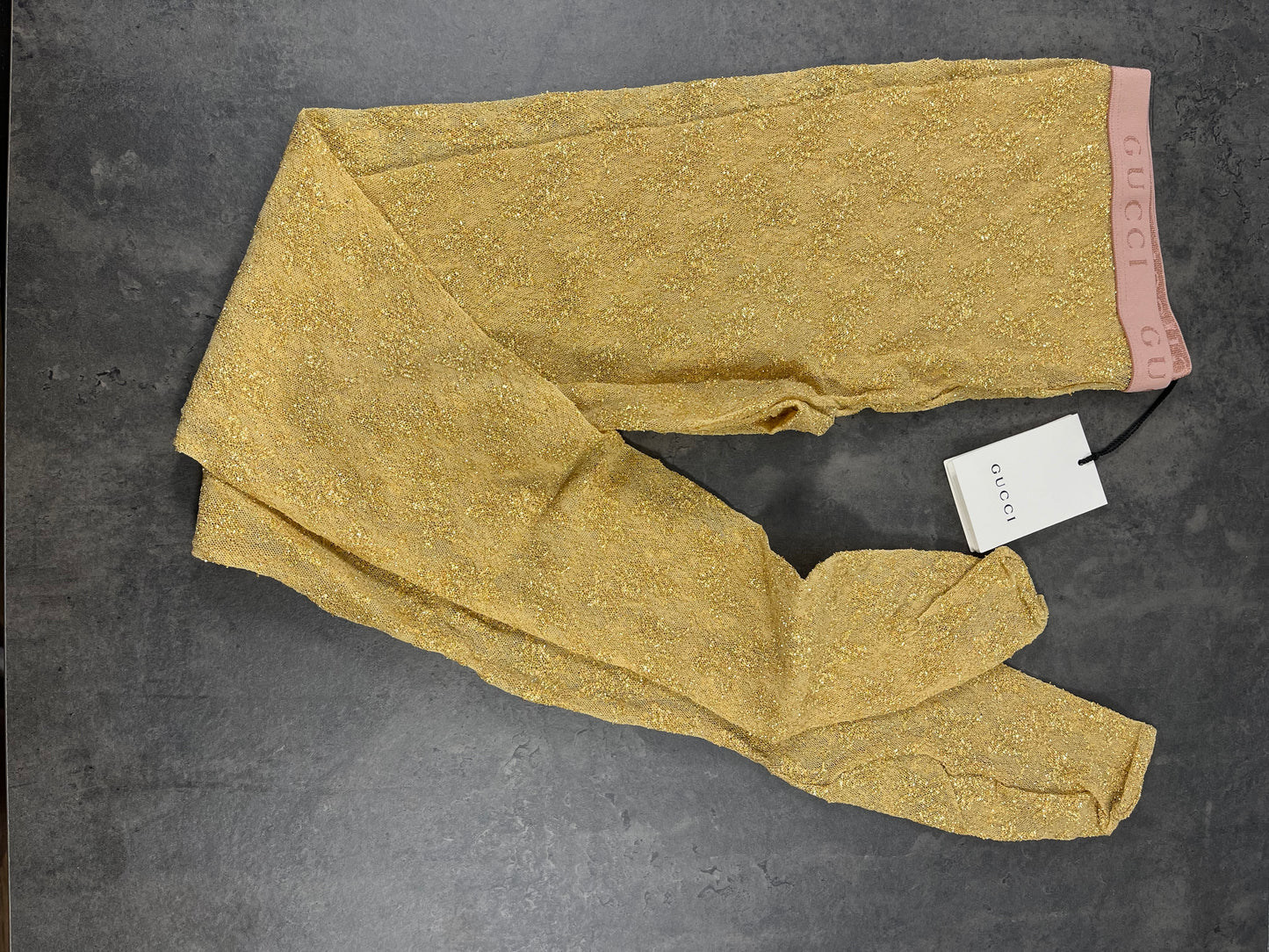 Gucci Gold Tights