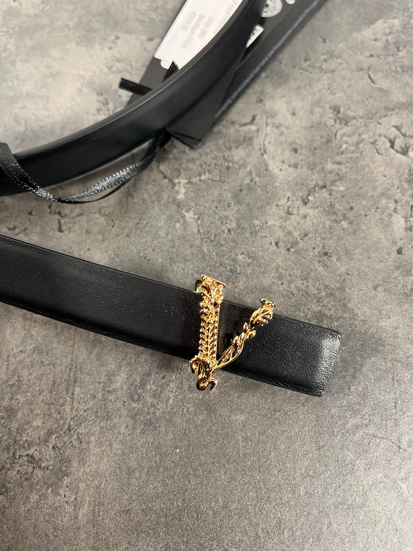 Ceinture en cuir Versace Virtus