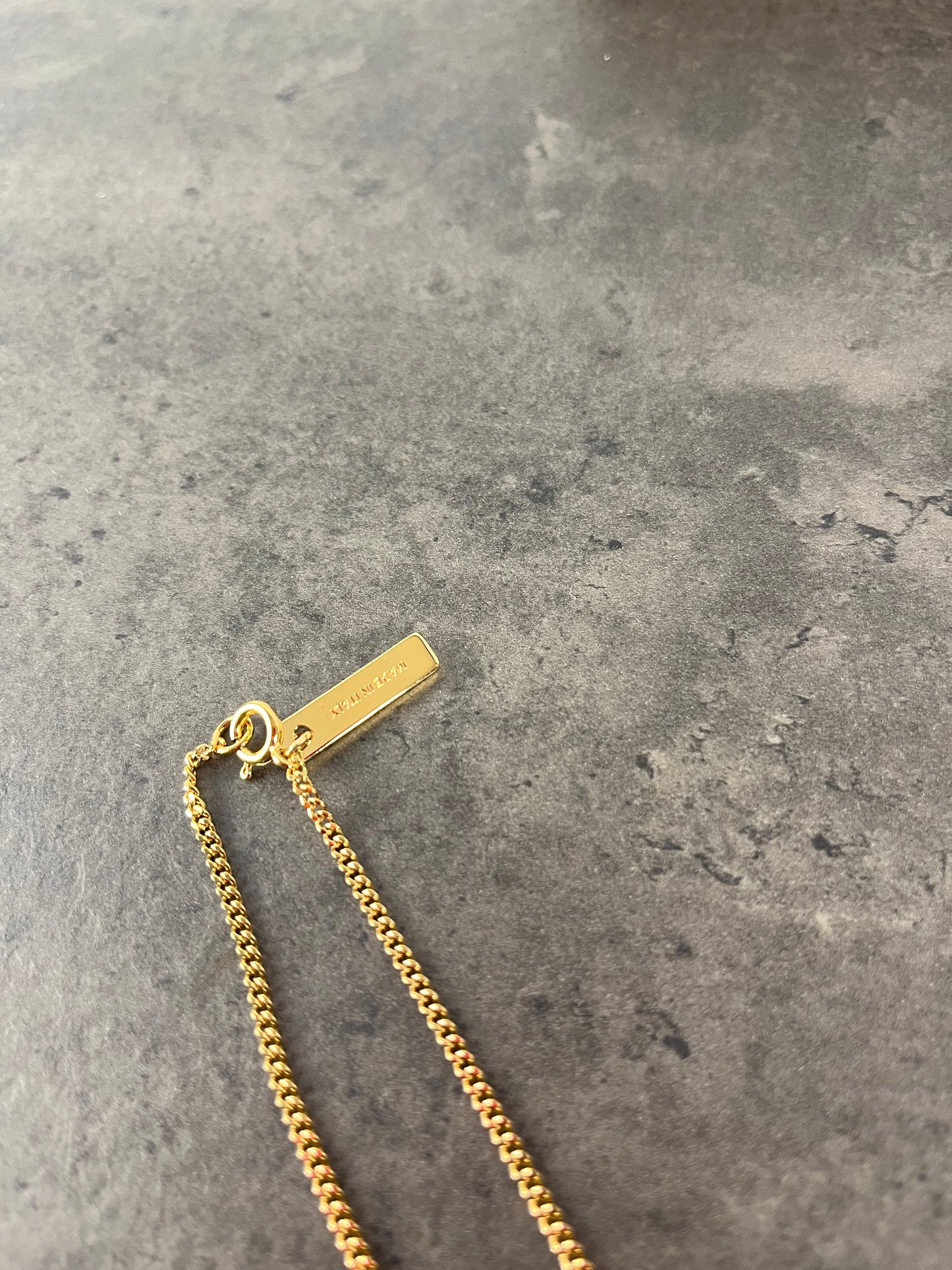Collier à chaîne avec logo Burberry