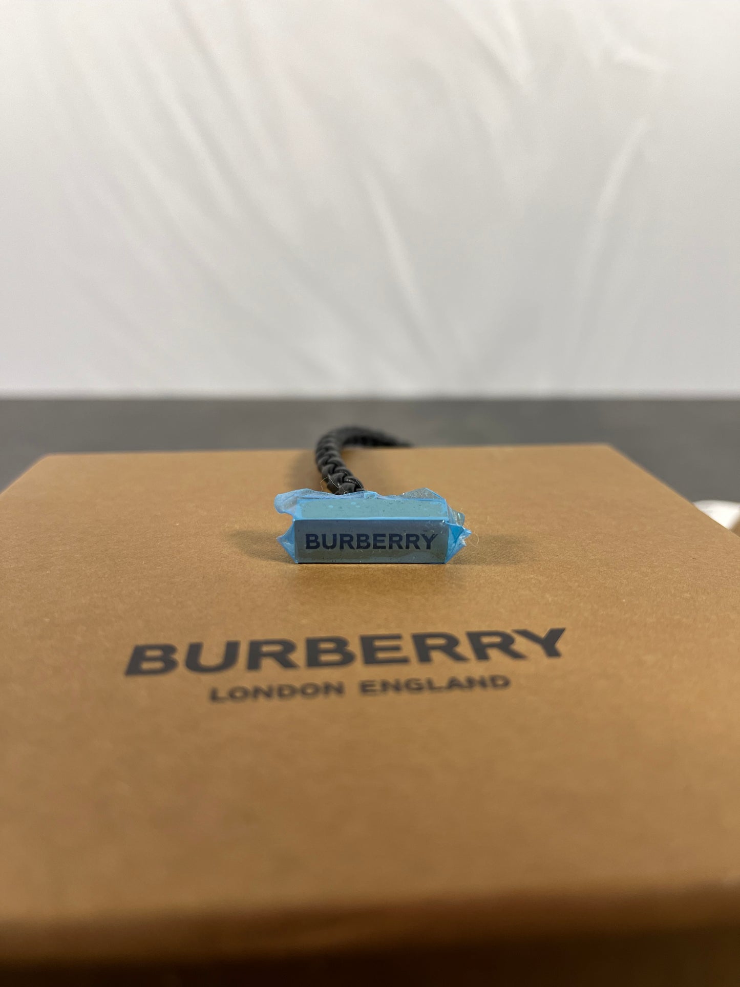 Burberry Braided Leather Bracelet