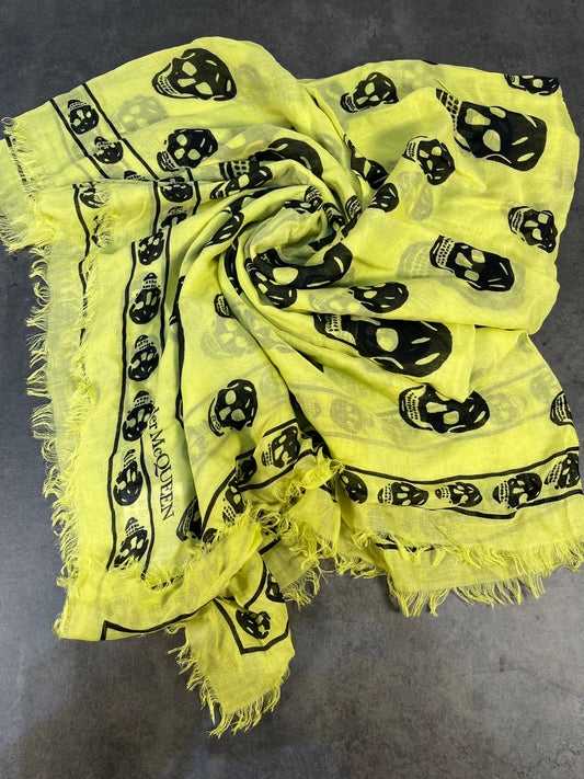Alexander McQueen Silk Skull Scarf