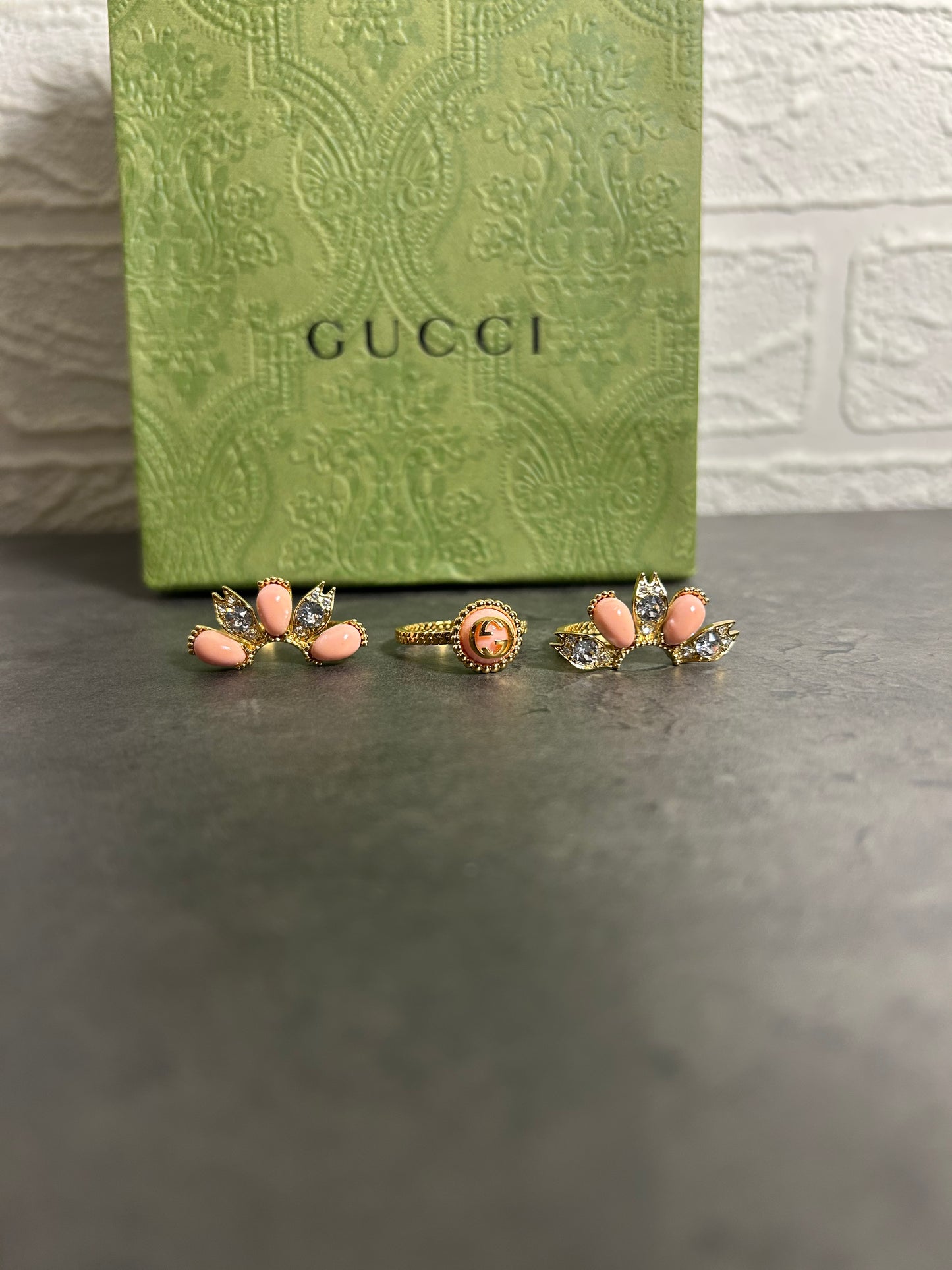 Gucci Ring Flower Trio