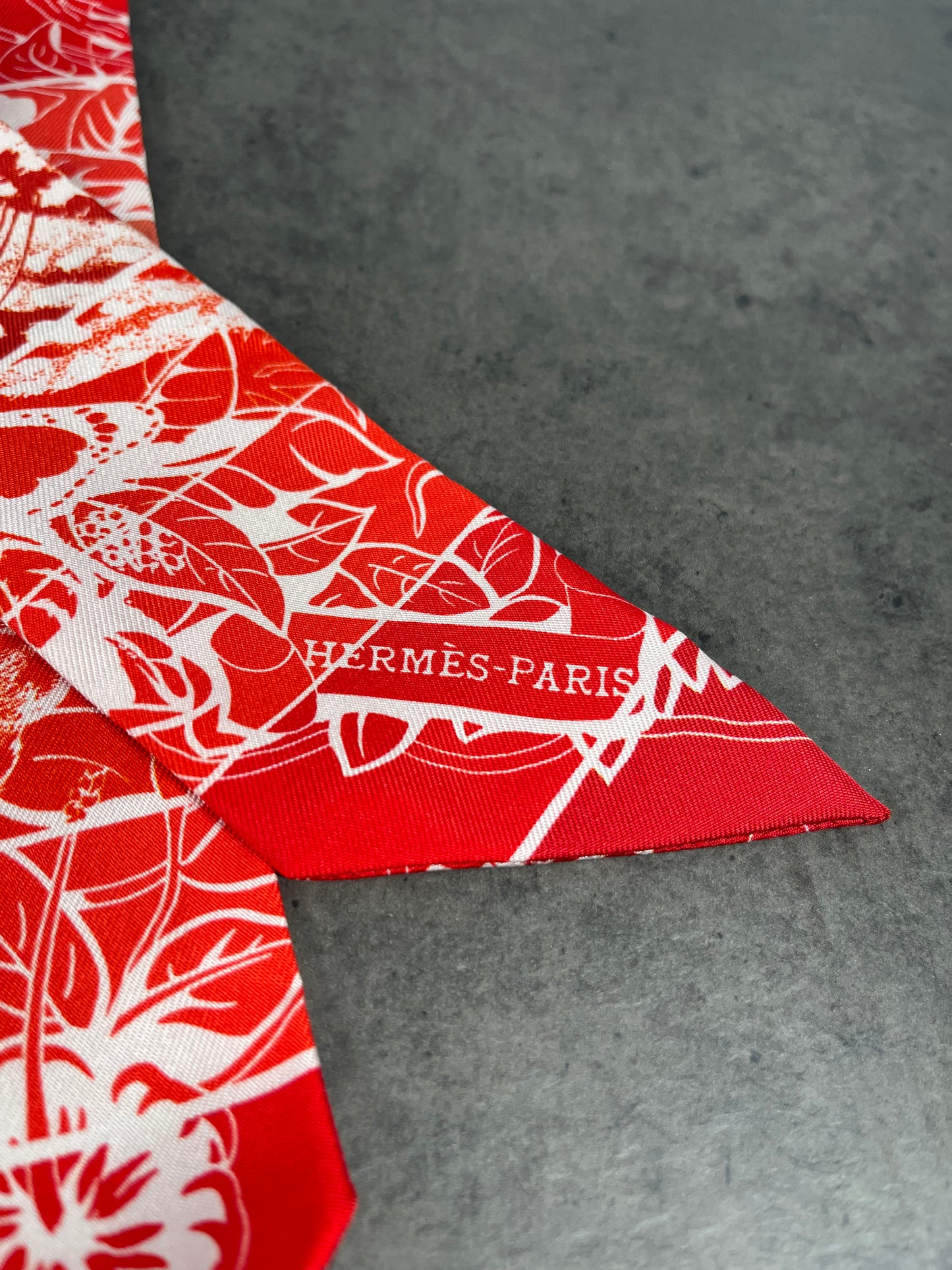 Twilly arc-en-ciel Hermès Jungle Love