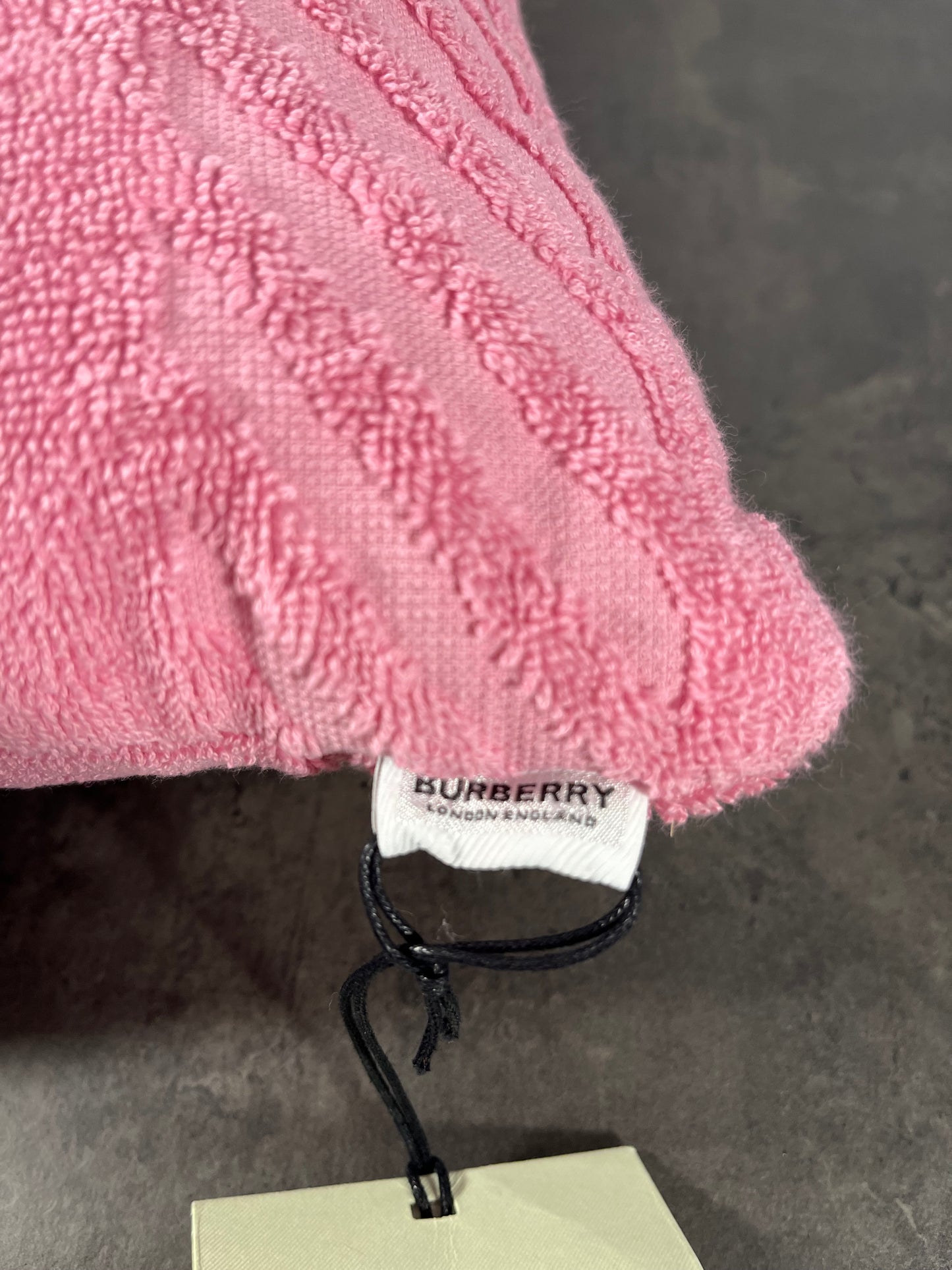 Oreiller en tissu éponge Burberry