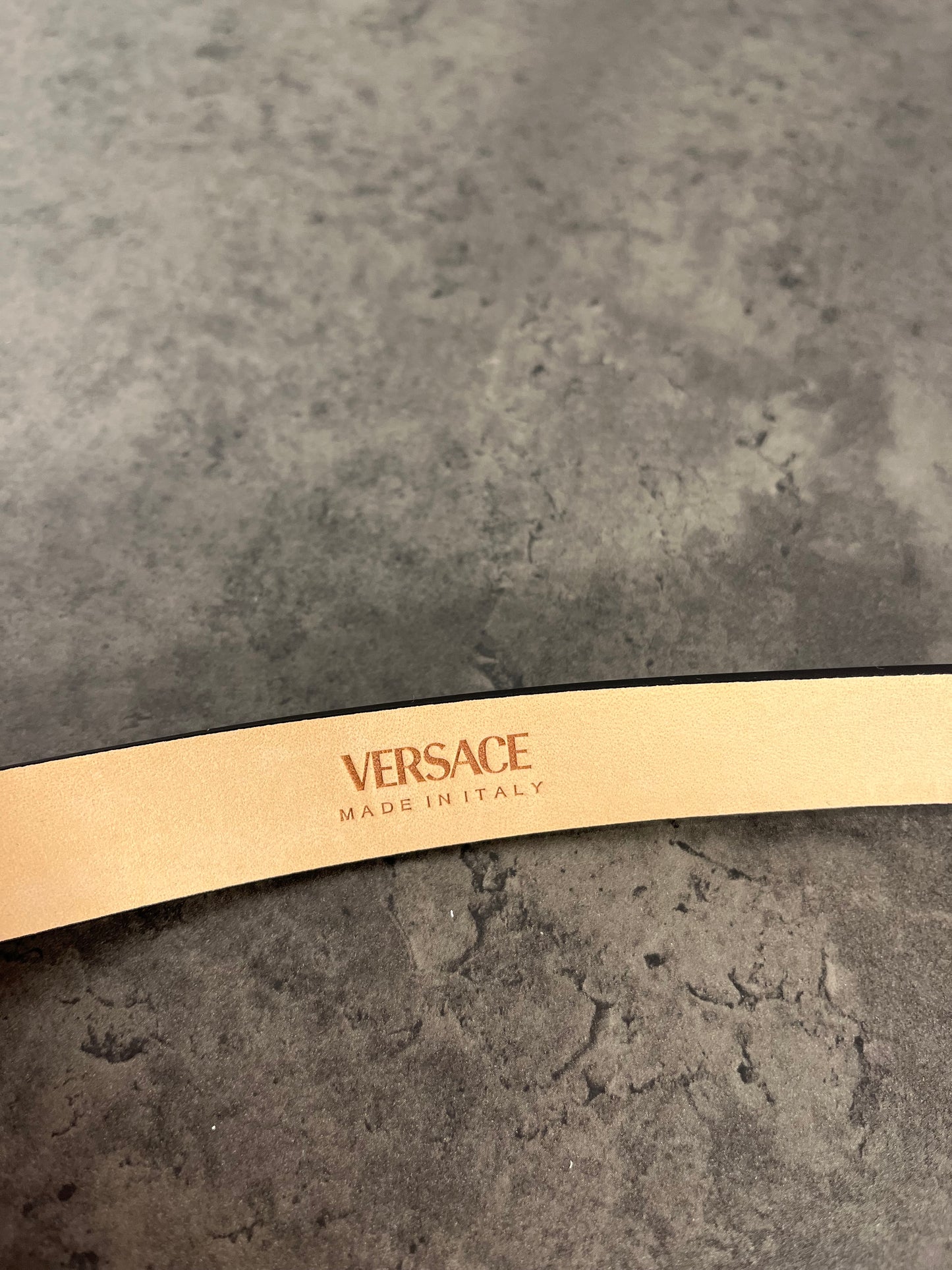 Ceinture en cuir Versace Virtus