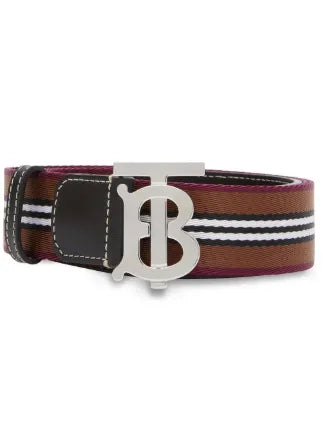 Burberry Striped TB Belt