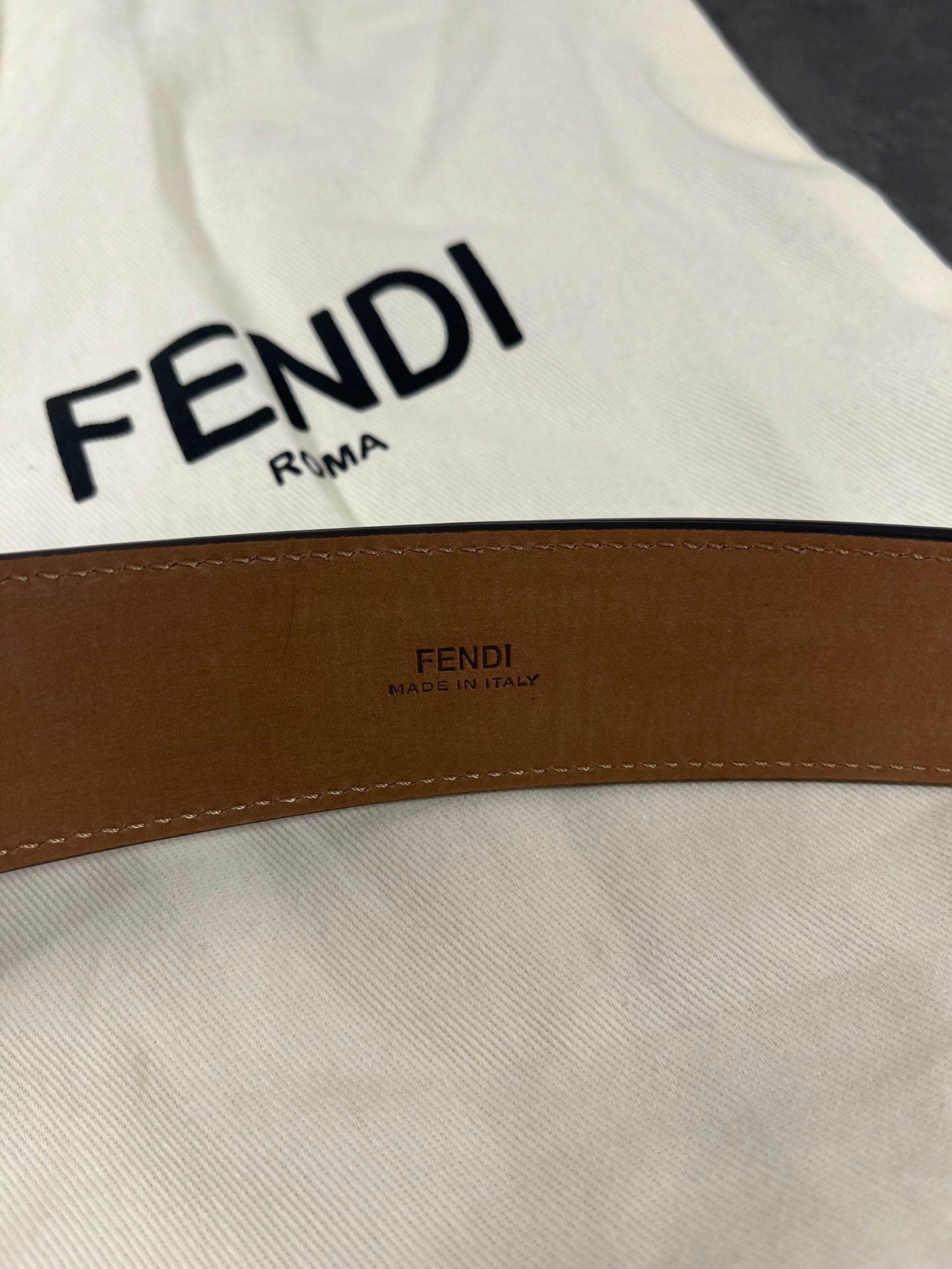 Fendi Leather Belt