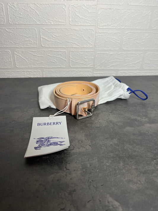 Burberry Check Pattern Belt