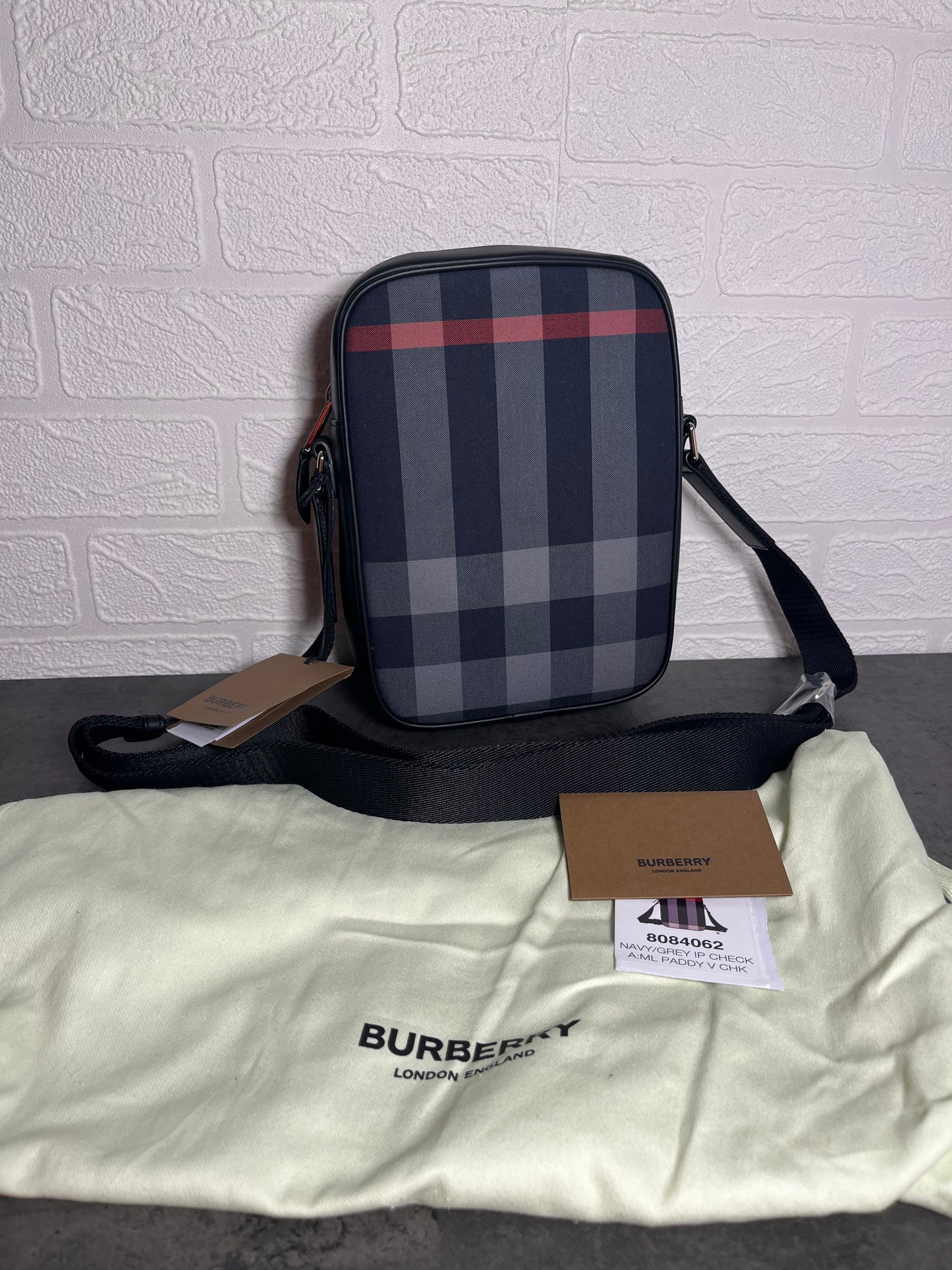 Burberry Vertical Paddy Bag