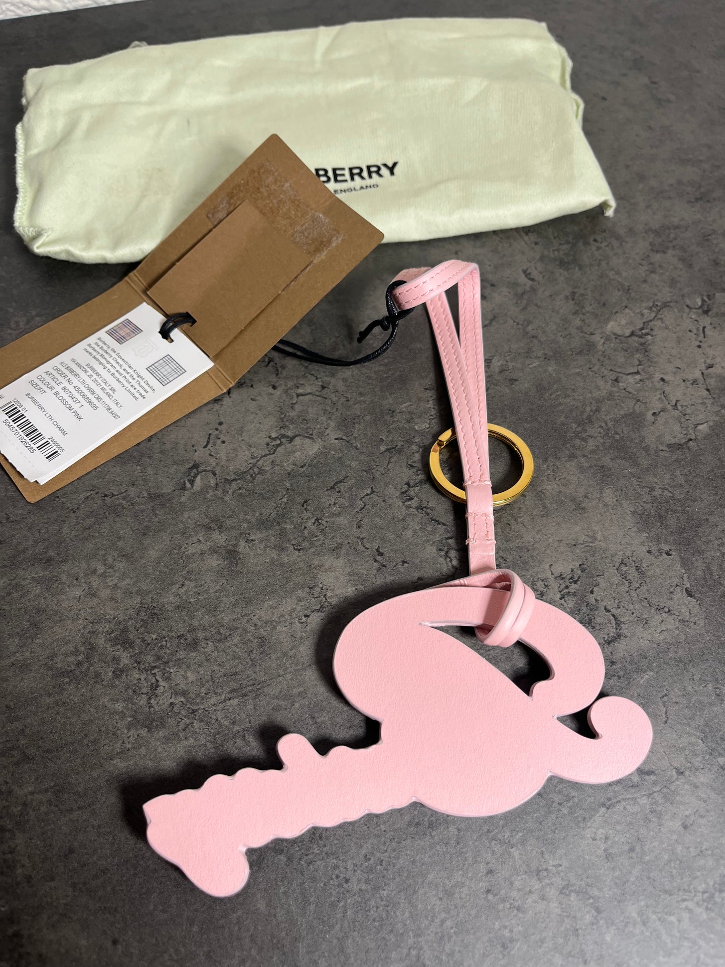 Burberry Bag Charm Keychain