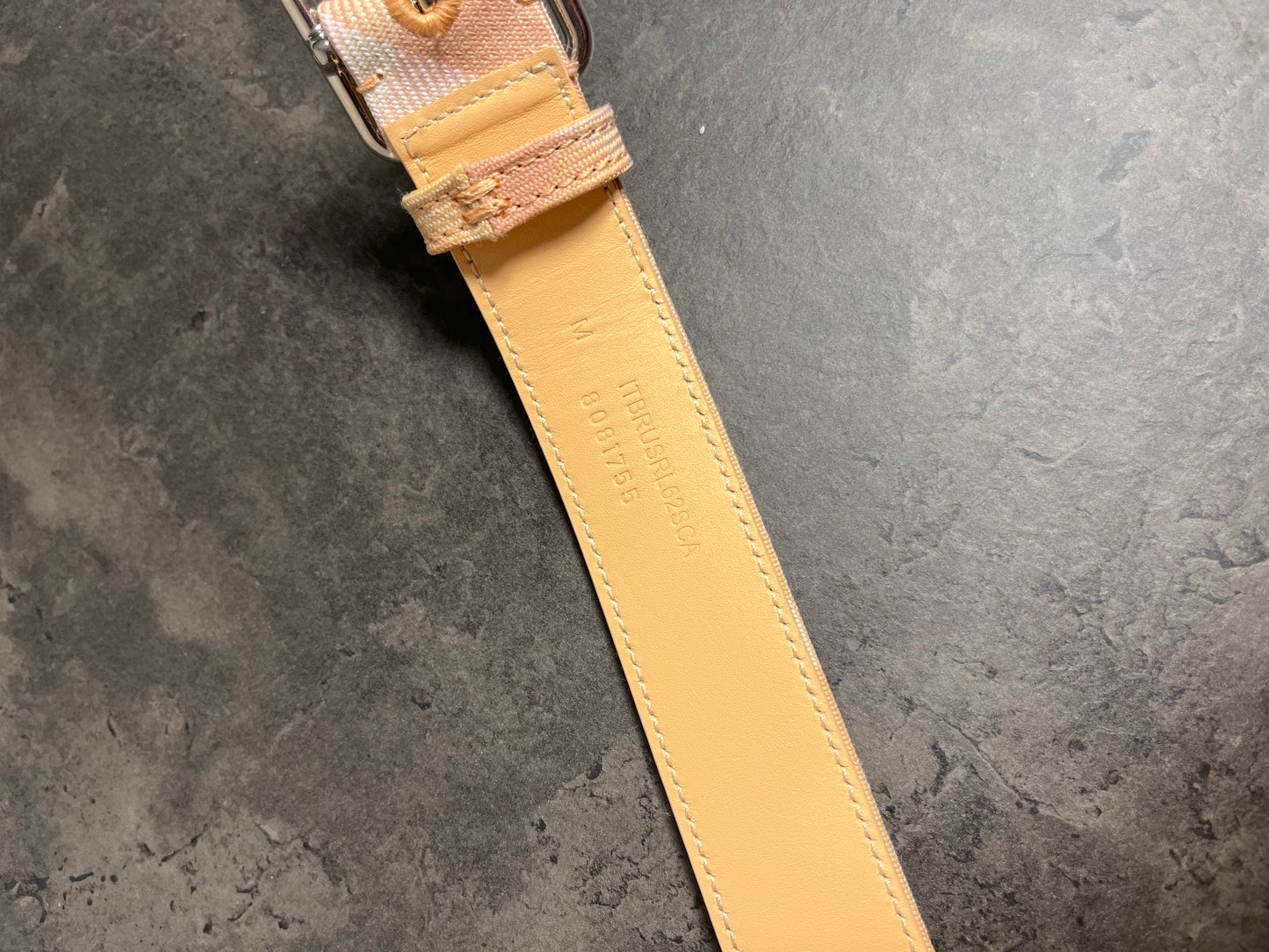 Burberry Check Pattern Belt
