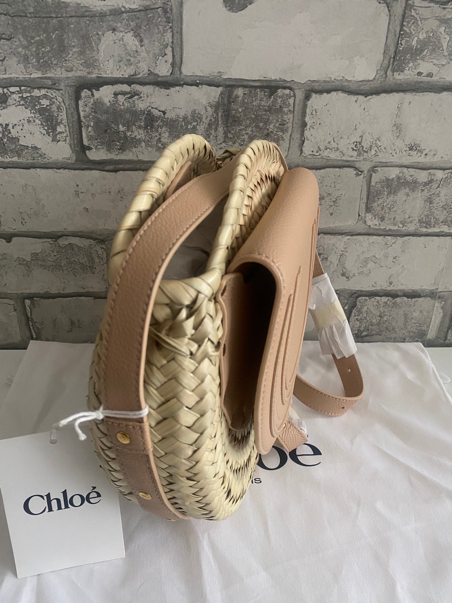 * Chloe Marcie Raffia Bag