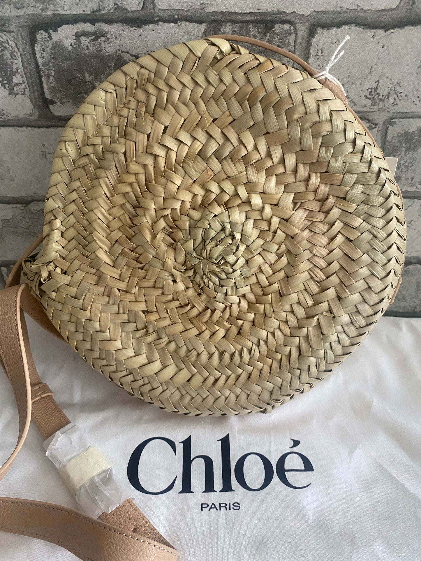 * Chloe Marcie Raffia Bag