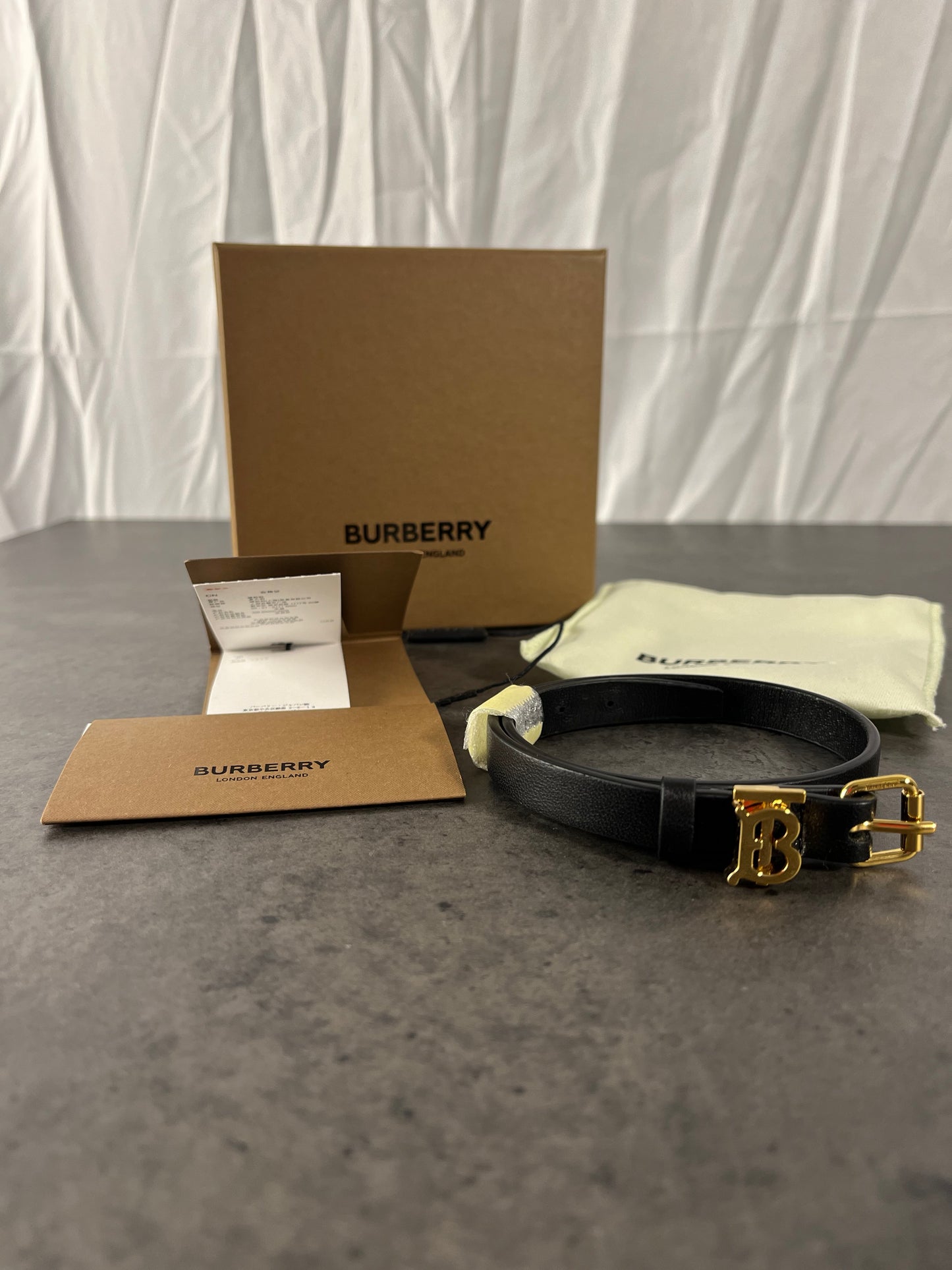 Bracelet en cuir Burberry