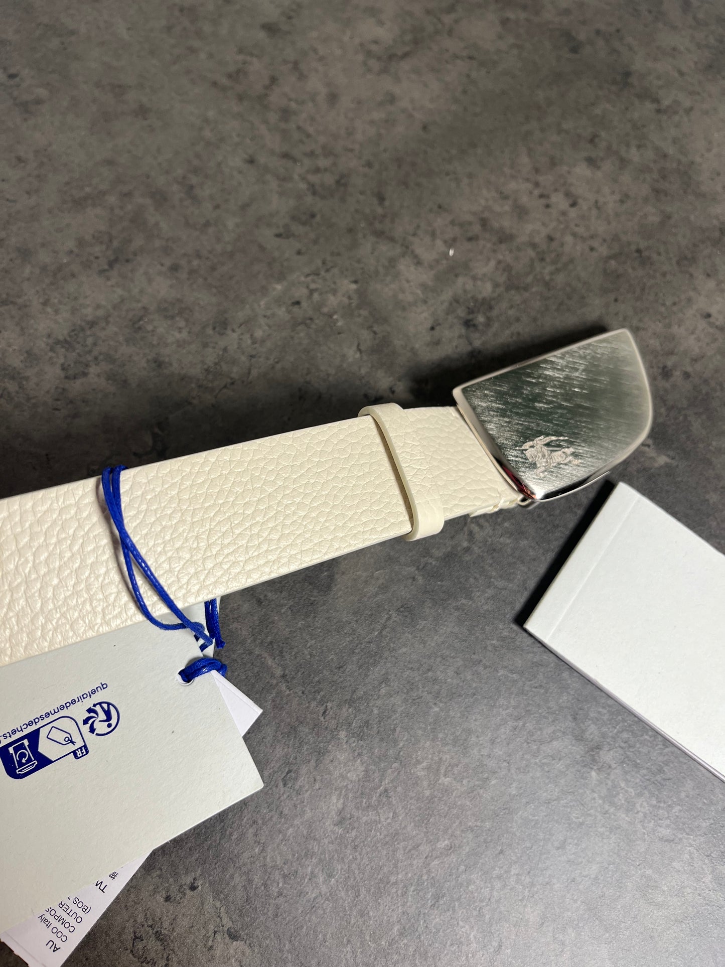 Men Burberry Shield Belt